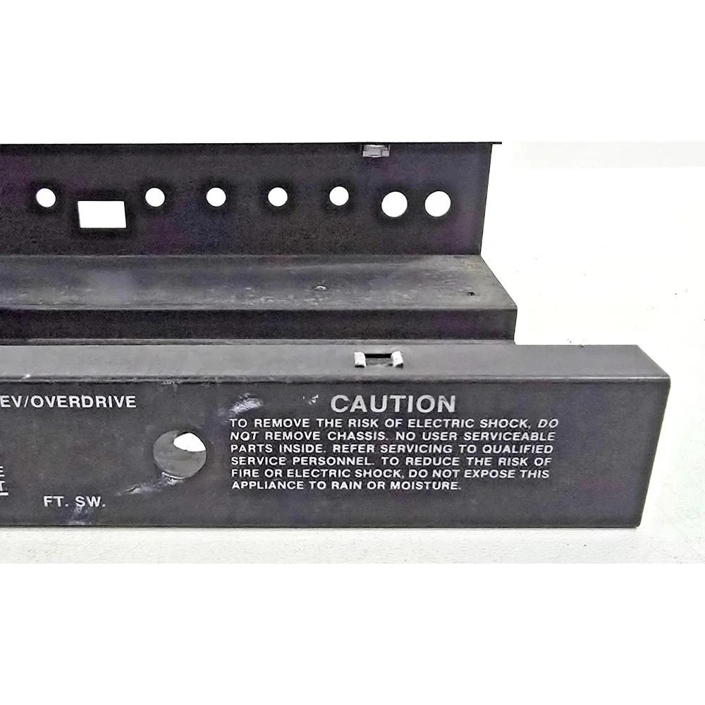 Crate CR-160 Amplifier OEM Control Panel Steel Plate Replacement Part